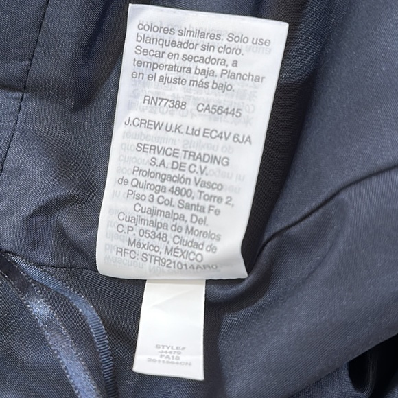 NEW J Crew Mercantile Navy Blue Skirt Size 4 - Picture 6 of 9